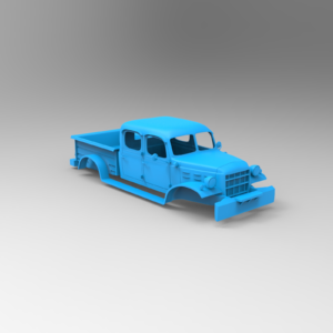 Exclusive Collection of 20 Premium 3D Printable Double Cab Pickup Trucks, Heavy Trucks & Buses STL Files - Image 20