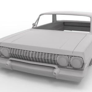 1963 chevy impala hardtop Rc body shell - Image 12