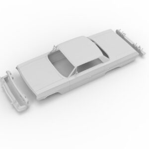 1963 chevy impala hardtop Rc body shell - Image 18