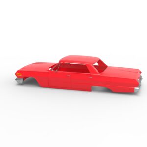 1963 chevy impala hardtop Rc body shell - Image 6