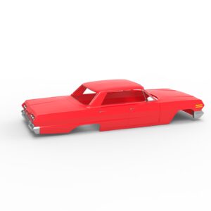 1963 chevy impala hardtop Rc body shell - Image 4