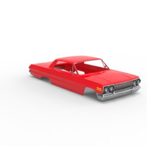 1963 chevy impala hardtop Rc body shell - Image 3