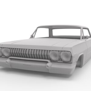 1963 chevy impala hardtop Rc body shell - Image 7