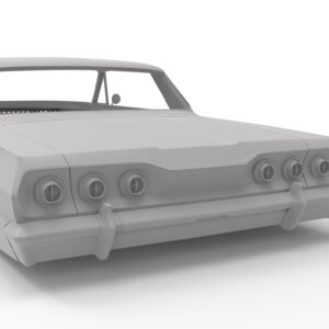 1963 chevy impala hardtop Rc body shell - Image 8